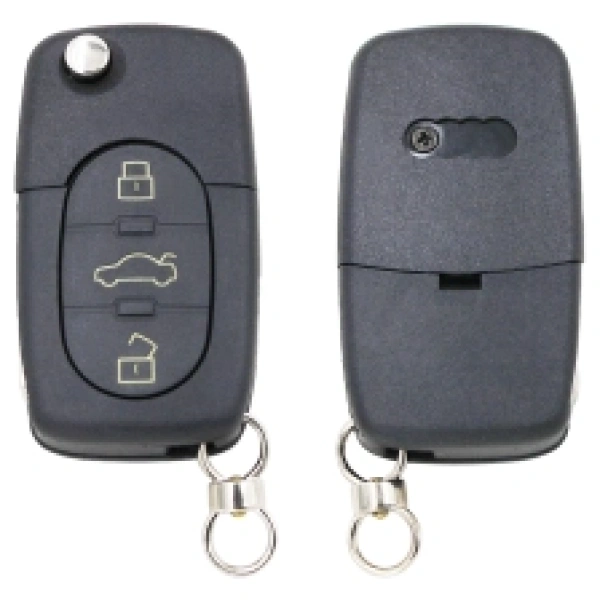 Audi 3 knoppen complete behuizing met 2032 batterijhouder