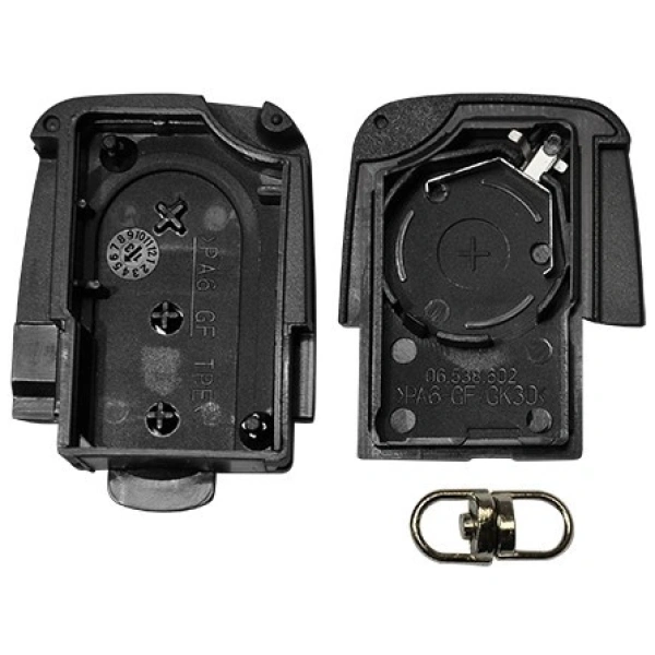 Audi 3 knoppen complete behuizing met 2032 batterijhouder