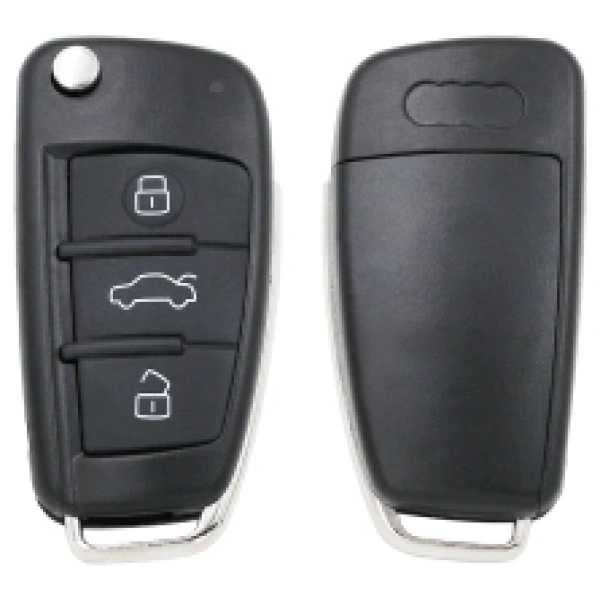 Audi complete Afstandsbediening Xhorse 8E Chip FSK 315 MHz/434 MHz voor Audi A6 S6 Q7 2004-2015 P/N: 4F0837220M (frequentie kan veranderen door VVDI tool)Xhorse sleutel Voor Audi Afstandsbediening 8E Chip FSK 315 MHz/434 MHz voor Audi A6 S6 Q7 2004-2015 P/N: 4F0837220M (frequentie kan veranderen door VVDI tool)