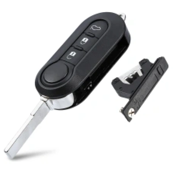 Fiat behuizing 3 witte knoppen zwart SIP22