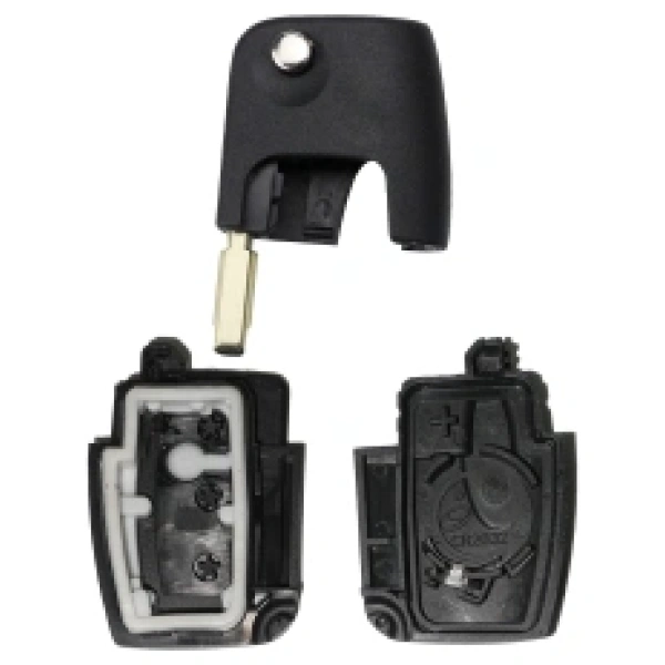 Ford Focus sleutelbehuizing met 3 knoppen en FO21-blad