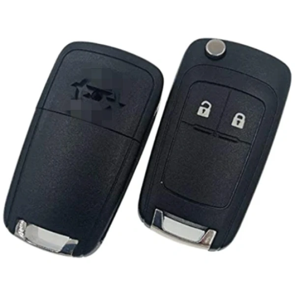 Opel behuizing 2 witte Knoppen baard HU100