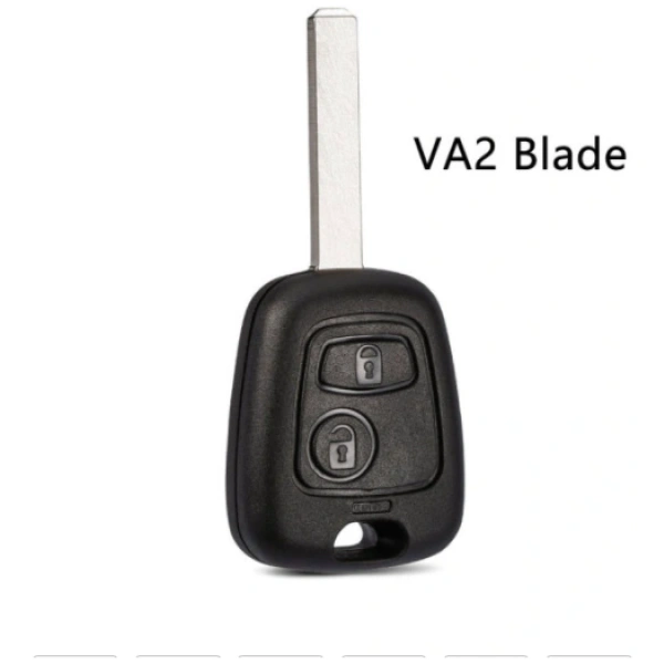 Citroen Peugeot behuizing 2 knoppen VA2 let op bolling op de punt