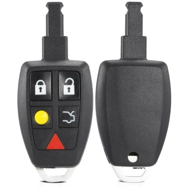 Volvo behuizing 5 knoppen gele knop