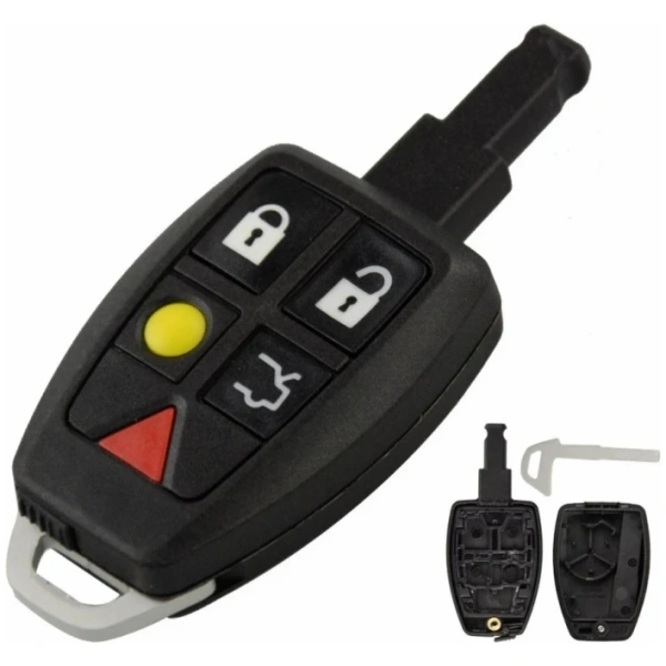 Volvo behuizing 5 knoppen gele knop