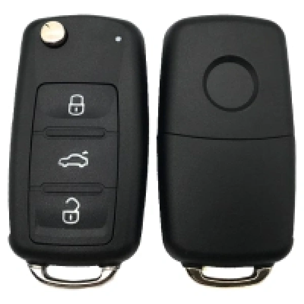 Volkswagen behuizing nieuwe type 3 knoppen baard HU66 met pin gat lampje rechts boven