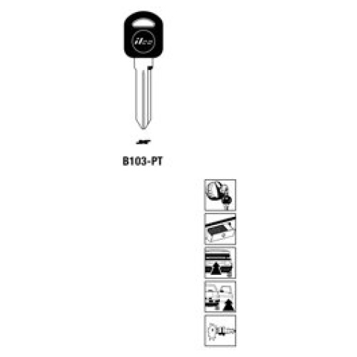 0007245-silca-transpondersleutel-brass-b103-pt.jpg Transpondersleutel brass B103-PT