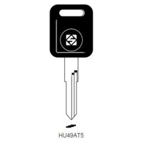 0007330-silca-transpondersleutel-brass-hu49at5-zonder-chip.jpg Transpondersleutel brass HU49AT5 zonder chip