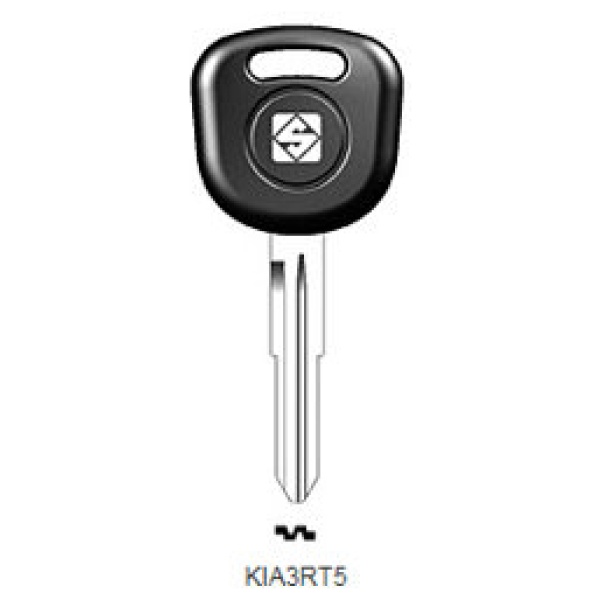 Transpondersleutel brass KIA3RT5 zonder chip