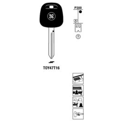 0011719-silca-transpondersleutel-brass-toy47t16.jpg Transpondersleutel brass TOY47T16