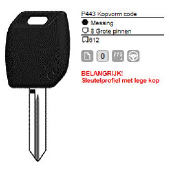 0012299-silca-transpondersleutel-mh-profiel-fo38rmh-zonder-chip.jpg Transpondersleutel MH profiel FO38RMH zonder chip