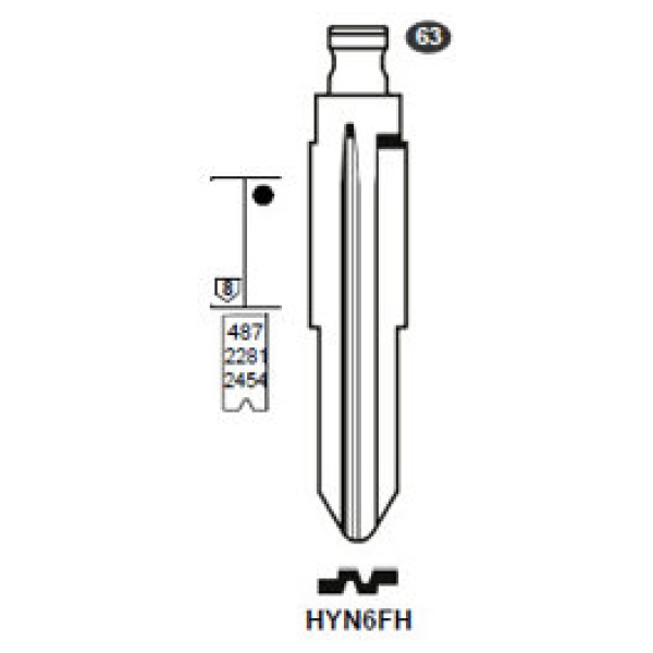 0012715-silca-flip-key-insert-hyn6fh.jpg Flip Key insert HYN6FH