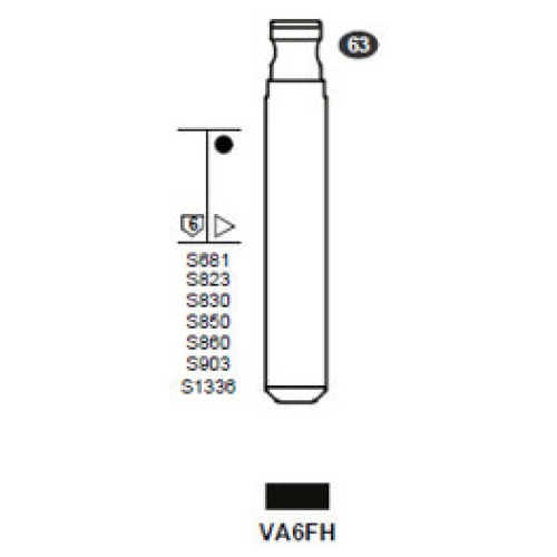 0012746-silca-flip-key-insert-va6fh.jpg Flip Key insert VA6FH