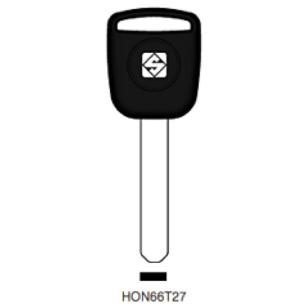 Transpondersleutel brass HON66T27