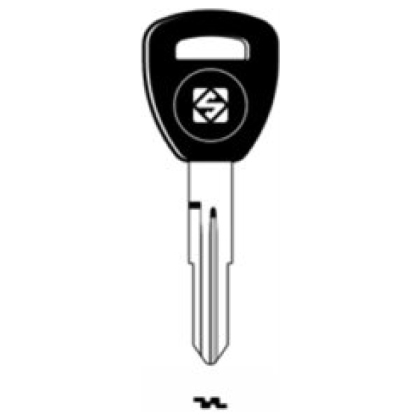 Transpondersleutel brass MIT14T5