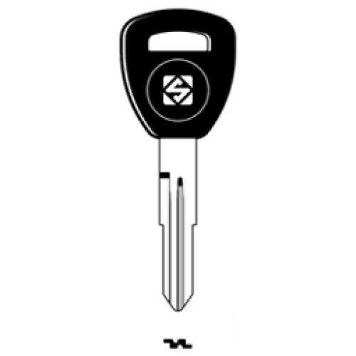 Transpondersleutel staal HON58RT2