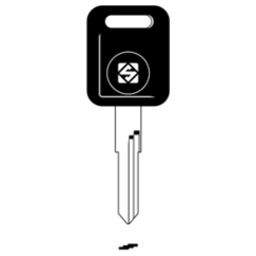 Transpondersleutel staal HU49AT2