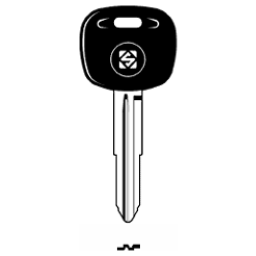 Transpondersleutel staal MIT8T21