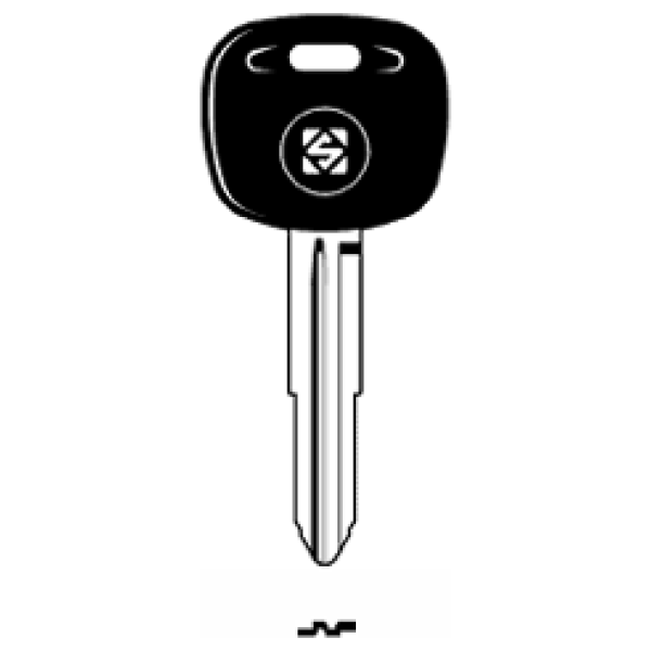 Transpondersleutel staal MIT8T21