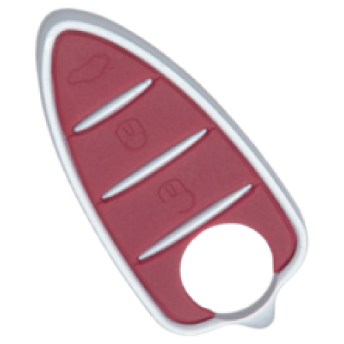 Alpha 3 knops ARRS8 rood