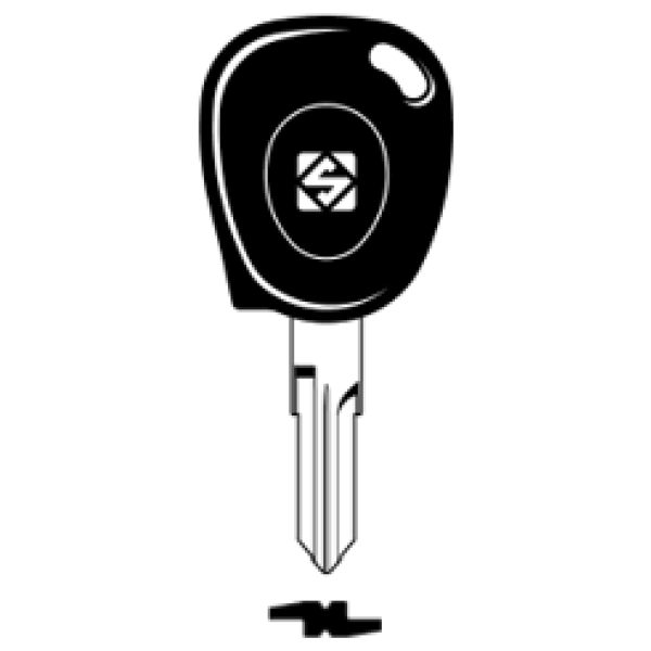 Transpondersleutel brass VAC102T32