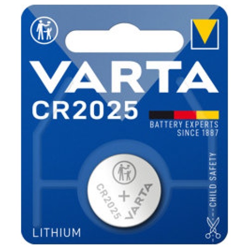 0022574-energizer-batterij-cr2025-3v-4-stuks Varta Batterij CR2025 - 3V