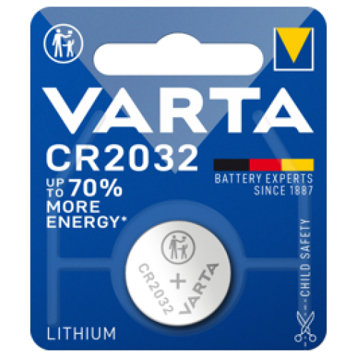 0022768-varta-batterij-cr2032-3v Varta Batterij CR2032 - 3V