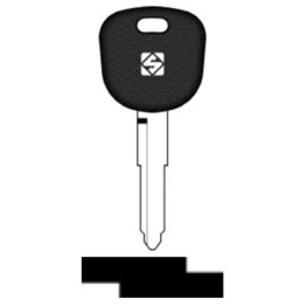 Transpondersleutel brass MAZ24RTE zonder chip