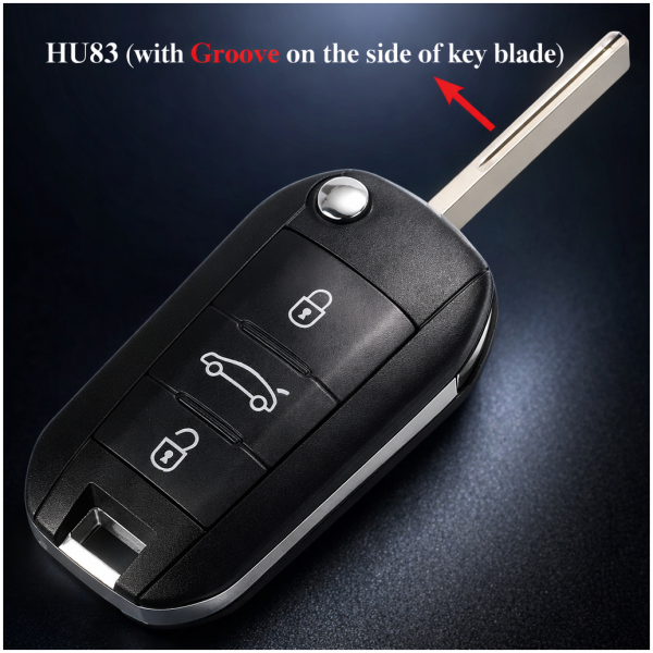 3 knops lege behuizing HU83