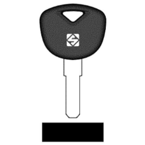 SilcaBW9TE.png Transpondersleutel brass BW9TE zonder chip