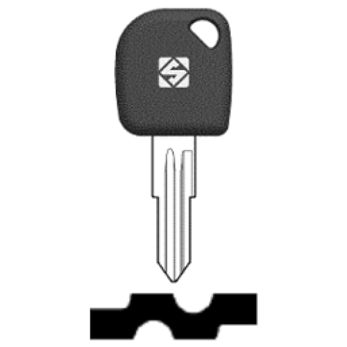 SilcaDWO6BTE.png Transpondersleutel brass DWO6BTE zonder chip