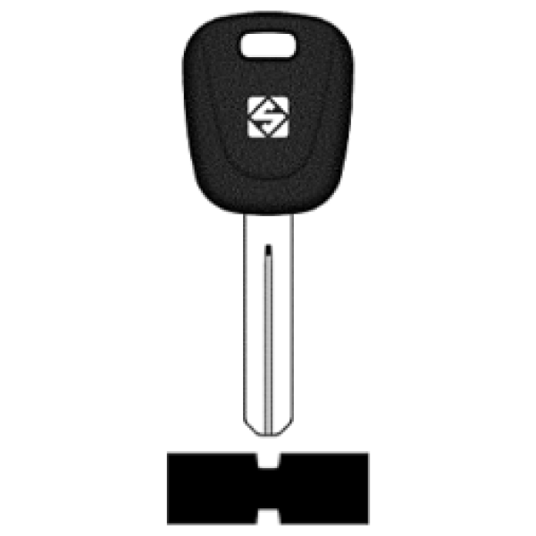 SilcaHON77TE.png Transpondersleutel brass HON77TE zonder chip