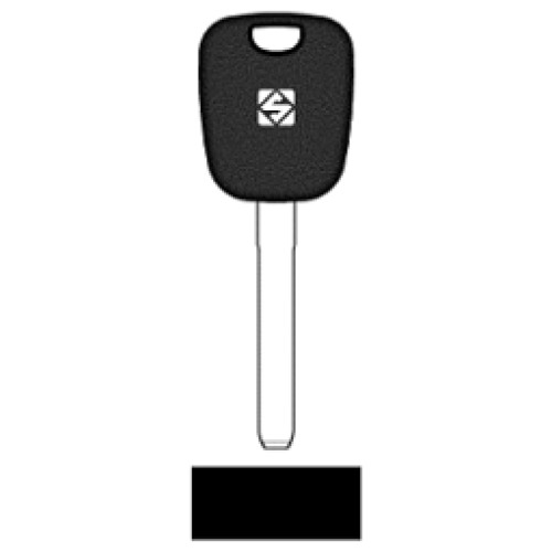 SilcaHU134TE.png Transpondersleutel brass HU134TE zonder chip