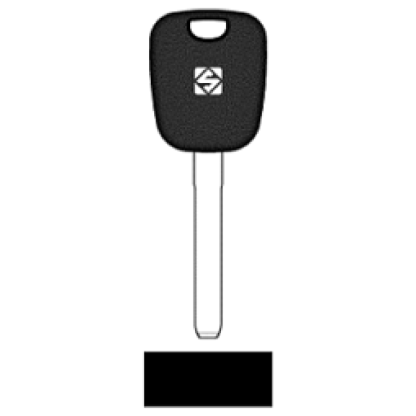 Transpondersleutel brass HU134TE zonder chip