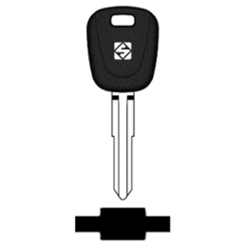 SilcaISU5TE.png Transpondersleutel brass ISU5TE zonder chip