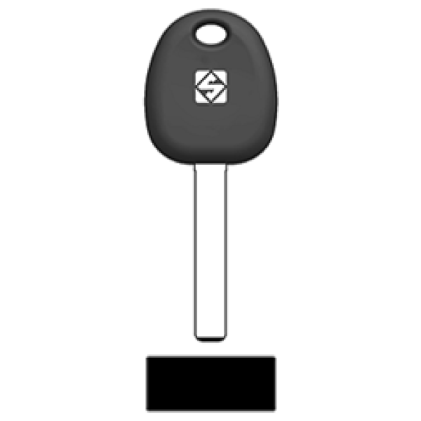 SilcaKIA10TE.png Transpondersleutel nikkel KIA0TE zonder chip