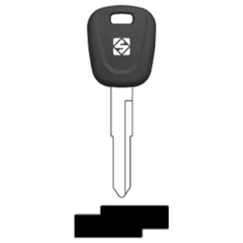 Transpondersleutel brass MIT17TE zonder chip