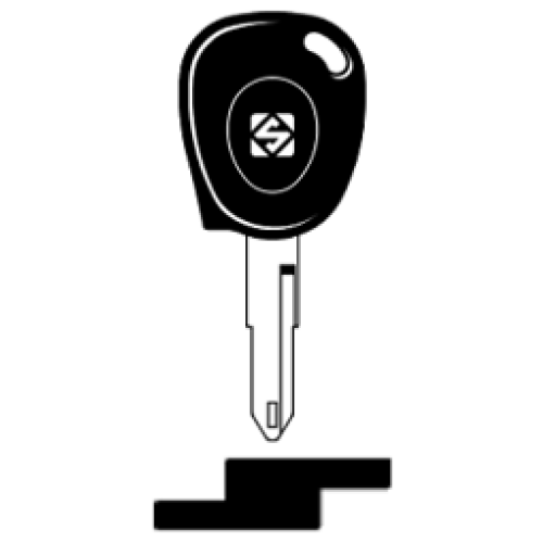 SilcaNE73TE.png Transpondersleutel brass NE73TE zonder chip