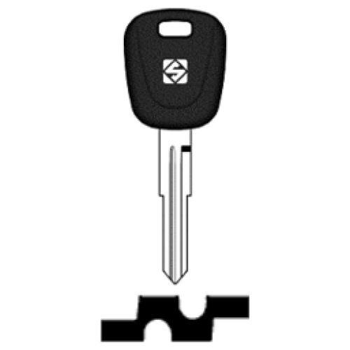 SilcaNE75TE.png Transpondersleutel brass NE75TE zonder chip