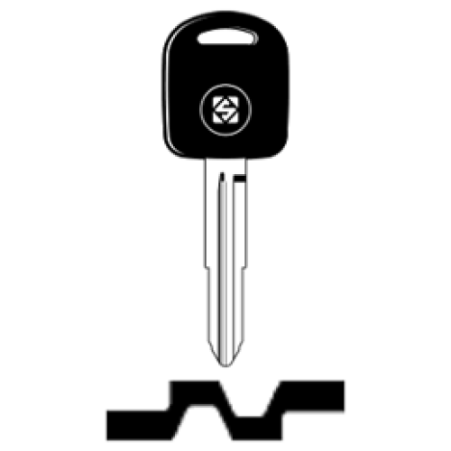 SilcaSZ12TE.png Transpondersleutel brass SZ12TE zonder chip