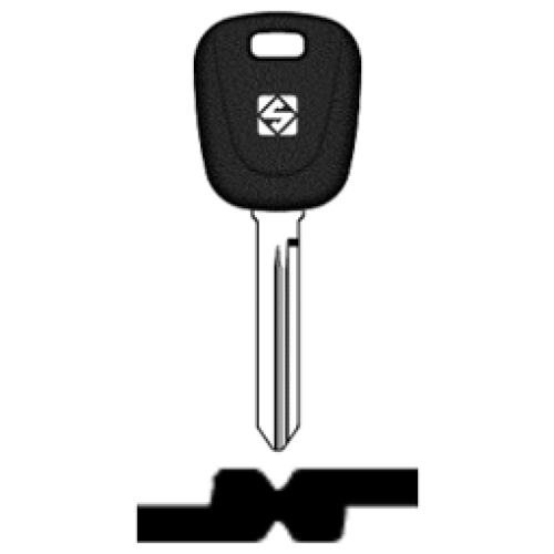 Transpondersleutel brass SZ18TE zonder chip