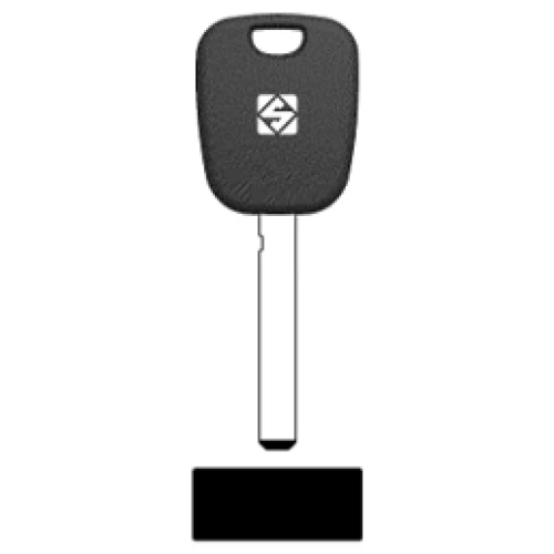 Transpondersleutel nikkel TOY51TE zonder chip