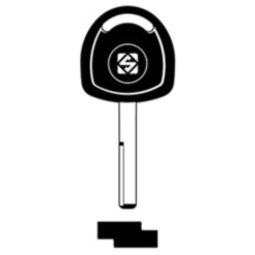 SilcaYM27TE.jpeg Transpondersleutel brass zonder chip YM27TE