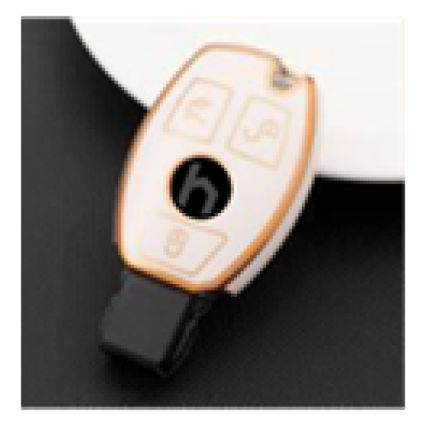 Beschermhoes Mercedes 3 knops style 1