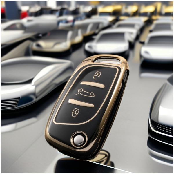 Beschermhoes 3 knops Citroen/Peugeot style