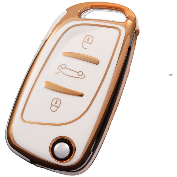 Beschermhoes 3 knops Citroen/Peugeot style