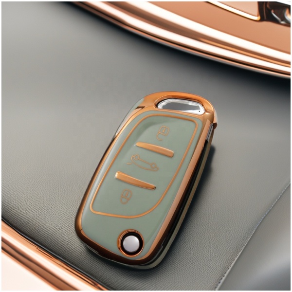 Beschermhoes 3 knops Citroen/Peugeot style