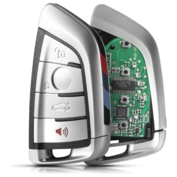 BMW CAS4 CAS4+ FEM complete sleutel 4 knoppen 868 mhz ID49 PCF7945P Keyless