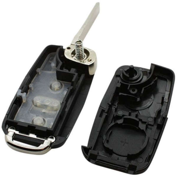 4 knops lege behuizing flip key