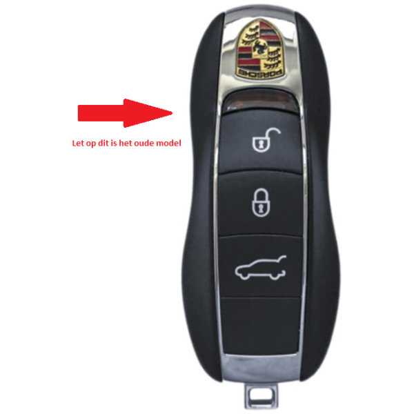 Porsche sleutelbehuizing 3 -knops Oude model